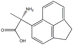 (2R)-2-ACENAPHTHEN-5-YL-2-AMINOPROPANOIC ACID 结构式