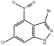 3-Bromo-6-chloro-4-nitro-1H-indazole