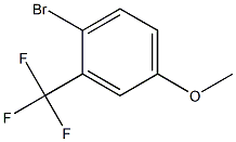 2-BROMO-5-METHOXYBENZOTRIFLUORIDE 结构式