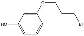 3-(3-BROMO-PROPOXY)-PHENOL 结构式