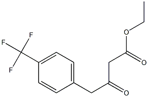 3-OXO-4-(4-TRIFLUOROMETHYL-PHENYL)-BUTYRIC ACID ETHYL ESTER 结构式