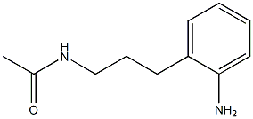 2-(3-ACETAMIDOPROPYL)ANILINE 结构式