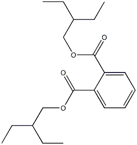DI-(2-ETHYLBUTYL) PHTHALATE 结构式