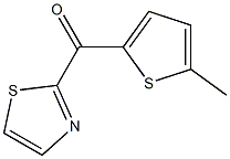 2-(5-METHYL-2-THENOYL)THIAZOLE 结构式