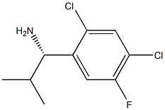 (1S)-1-(2,4-DICHLORO-5-FLUOROPHENYL)-2-METHYLPROPYLAMINE 结构式