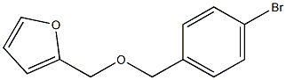 4-BROMOBENZYL FURFURYL ETHER 结构式