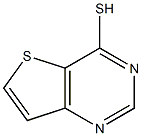THIENO[3,2-D]PYRIMIDINE-4-THIOL 结构式