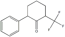 2-PHENYL-6-TRIFLUOROMETHYLCYCLOHEXANONE 结构式