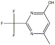 4 -醇-6 -甲基- 2 -(三氟甲基)嘧啶 结构式