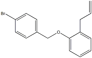 2-ALLYLPHENYL-(4-BROMOBENZYL)ETHER 结构式