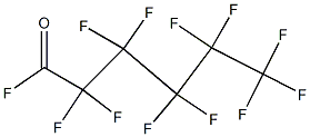 PERFLUOROHEXANOYL FLUORIDE 结构式