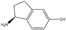 (1S)-1-AMINOINDAN-5-OL 结构式