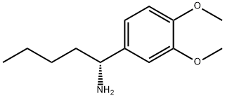 (1R)-1-(3,4-DIMETHOXYPHENYL)PENTYLAMINE 结构式