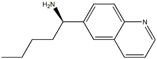 (1R)-1-(6-QUINOLYL)PENTYLAMINE 结构式
