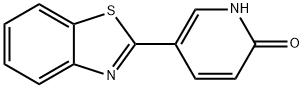 5-(1,3-BENZOTHIAZOL-2-YL)-2-PYRIDINOL 结构式