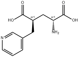 (2S,4S)-2-AMINO-4-PYRIDIN-3-YLMETHYL-PENTANEDIOIC ACID 结构式