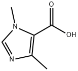 3,5-二甲基-3H-咪唑-4-甲酸 结构式