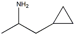 2-CYCLOPROPYL-1-METHYL-ETHYLAMINE 结构式