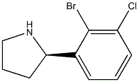 (2R)-2-(2-BROMO-3-CHLOROPHENYL)PYRROLIDINE