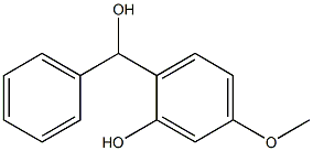 2-[HYDROXY(PHENYL)METHYL]-5-METHOXYPHENOL 结构式