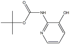 (3-HYDROXY-PYRIDIN-2-YL)-CARBAMIC ACID TERT-BUTYL ESTER 结构式