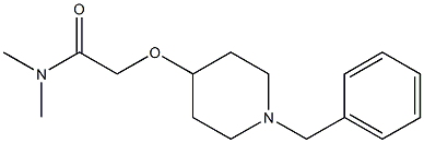 2-(1-Benzyl-4-piperidinyloxy)-N,N-dimethylacetamide