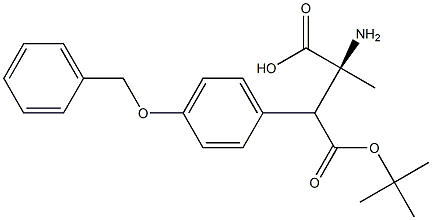 BOC-O-BENZYL-ALPHA-METHYL-L-TYR 结构式