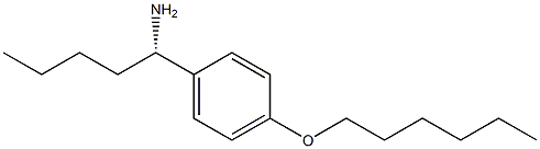 (1S)-1-(4-HEXYLOXYPHENYL)PENTYLAMINE 结构式