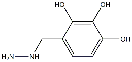 2,3,4-TRIHYDROXYBENZYLHYDRAZINE 结构式