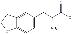 METHYL (2R)-2-AMINO-3-(2,3-DIHYDROBENZO[B]FURAN-5-YL)PROPANOATE 结构式