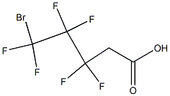 5-BROMO-3,3,4,4,5,5-HEXAFLUOROPENTANOIC ACID 结构式