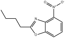 2-Butyl-4-nitro-1,3-benzoxazole 结构式