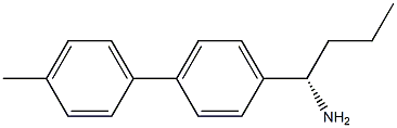 (1S)-1-[4-(4-METHYLPHENYL)PHENYL]BUTYLAMINE 结构式