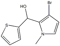 3-Bromo-2-thienyl-(1-methyl-2-pyrrolyl)methanol 结构式
