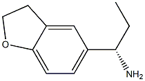 (1S)-1-(2,3-DIHYDROBENZO[B]FURAN-5-YL)PROPYLAMINE 结构式