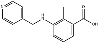 2-METHYL-3-[(PYRIDIN-4-YLMETHYL)-AMINO]-BENZOIC ACID 结构式