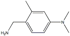 2-METHYL-4-DIMETHYLAMINOBENZYLAMINE 结构式