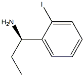 (1R)-1-(2-IODOPHENYL)PROPYLAMINE 结构式