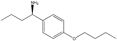 (1R)-1-(4-BUTOXYPHENYL)BUTYLAMINE 结构式