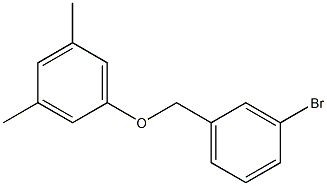 3-BROMOBENZYL-(3,5-DIMETHYLPHENYL)ETHER 结构式