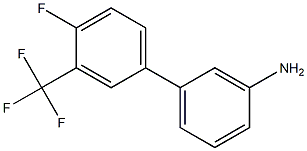 4'-Fluoro-3'-trifluoromethyl-biphenyl-3-ylamine 结构式