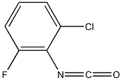 1-氯-3-氟-2-异氰酸苯酯 结构式