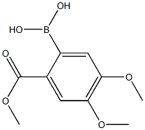 (4,5-Dimethoxy-2-(methoxycarbonyl)phenyl)boronicacid