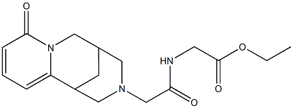 ETHYL {[(6-OXO-7,11-DIAZATRICYCLO[7.3.1.0~2,7~]TRIDECA-2,4-DIEN-11-YL)ACETYL]AMINO}ACETATE 结构式