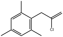 2-CHLORO-3-(2,4,6-TRIMETHYLPHENYL)-1-PROPENE 结构式