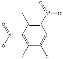 1-CHLORO-2,4-DIMETHYL-3,5-DINITRO-BENZEN 结构式