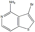4-Amino-3-bromothieno[3,2-c]pyridine 结构式