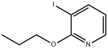 3-碘-2-丙氧基吡啶 结构式