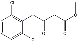 4-(2,6-DICHLORO-PHENYL)-3-OXO-BUTYRIC ACID METHYL ESTER 结构式