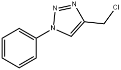 4-(CHLOROMETHYL)-1-PHENYL-1H-1,2,3-TRIAZOLE 结构式